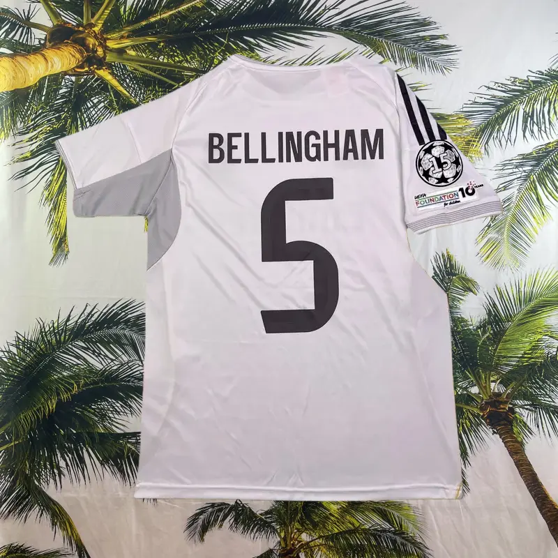 Fan Edition Soccer Jersey 25 26 home No.5 Bellingham short  Crafted with Premium Artistry