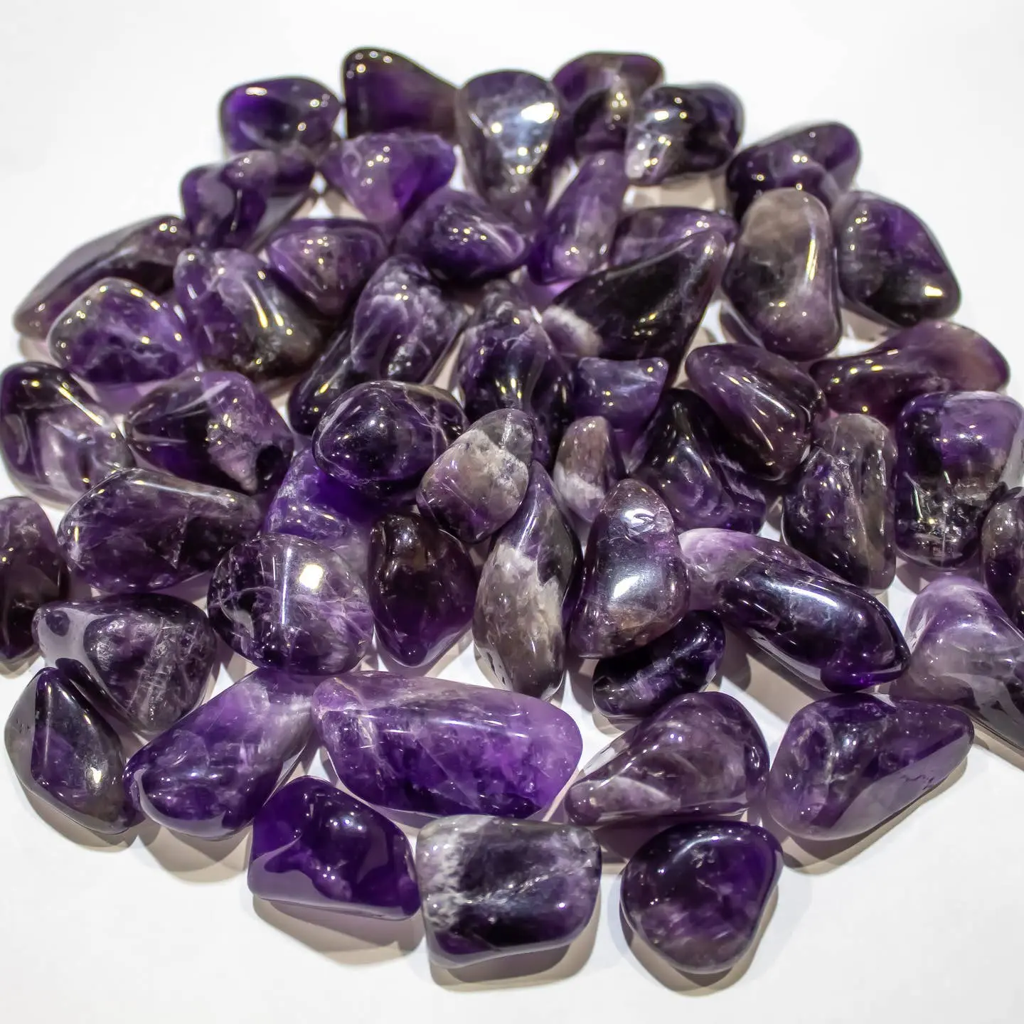 Amethyst Polished Tumbles