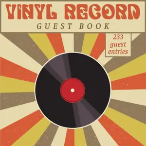 Vinyl Record Guest Book: A Record Player Guest Book For Vinyl Record Lovers. Paperback – February 2, 2022