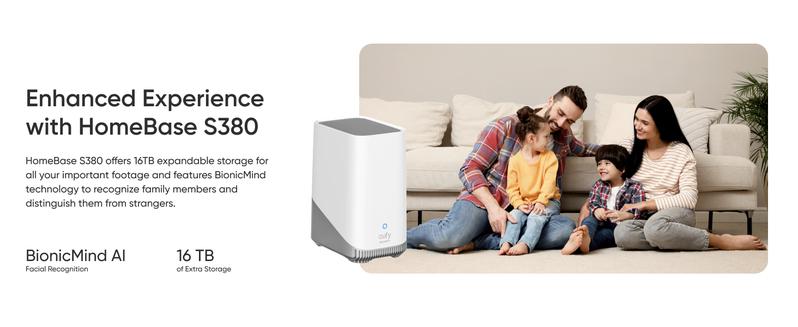 eufy Indoor Cam E30, Latest Generation, 4K UHD Security Camera, 360 Pan-Tilt, Color Night Vision, AI Detection for Human/Pet/Audio/Crying, Human/Pet Auto Tracking, Works with Homekit