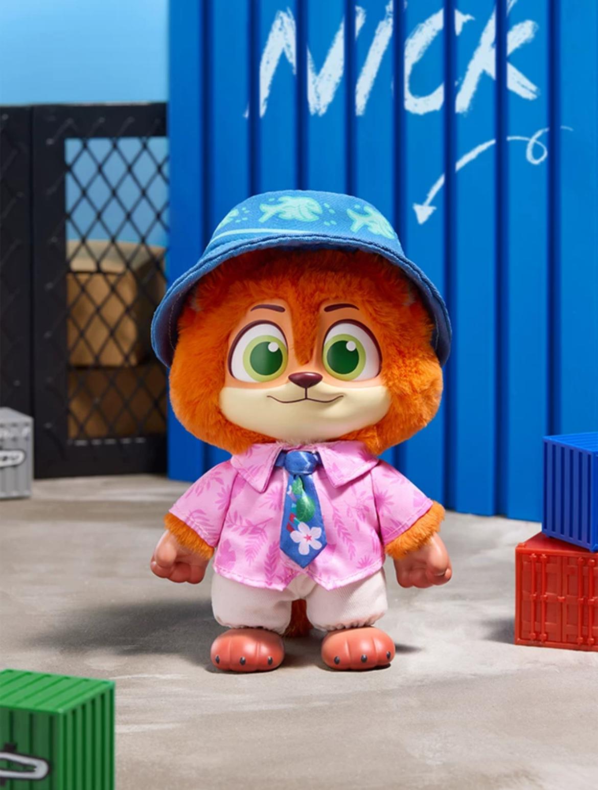 Disney Zootopia 2 City Residents Series Vinyl Plush Blind Box,Collect All Beloved Characters Like Judy Hopps, Nick Wilde, Flash & More for Fans,Surprise Unboxing Fun,Cute Desk Decor,Disney Collection,Holiday Gift Birthday Gift (Figurine height 7")