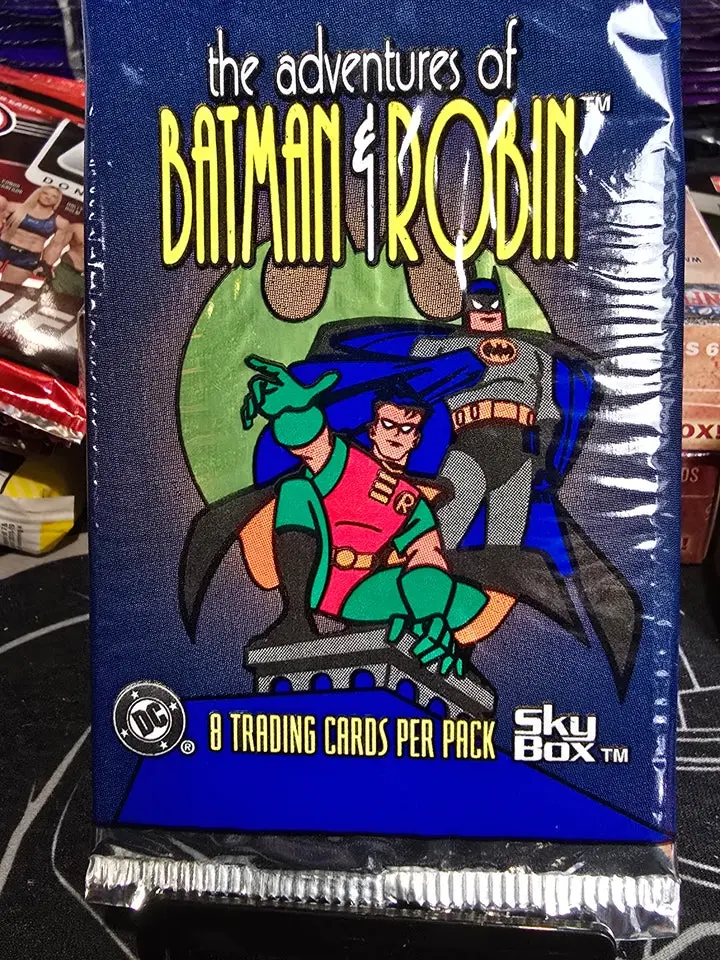Rare Skybox 1995 The Adventures of Batman and Robin 8-card Pack