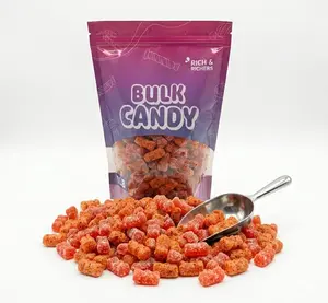 1 LB Jovy Spicy Chamoy Gummy Bears – Authentic Mexican Pica Pica Candy – Dulces Enchilosos Chili Lime Gummies – Bulk Tangy Spicy Bag