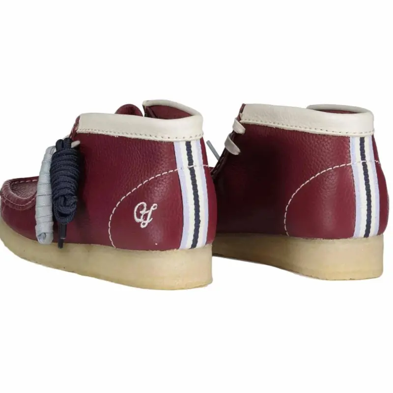 Original Clark’s Wallabee burgundy combi