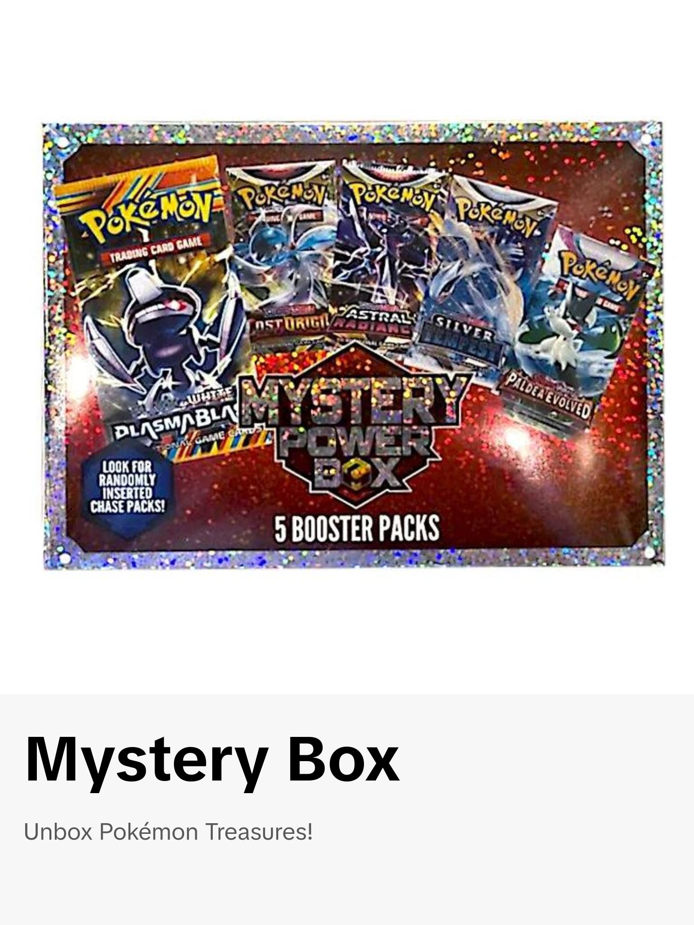 Pokémon Walmart Mystery Box