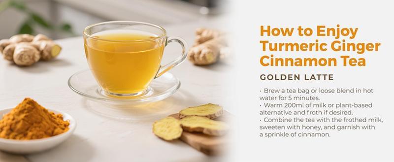 Turmeric Tea Herbal Anti-Inflammatory Tea, 100% natural, eco-friendly tea bags. Contains turmeric, ginger, and cinnamon. Biodegradable tea bags. Sugar-free, caffeine-free, gluten-free, vegan healthy beverage. good herbal remedy
