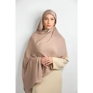 Modal Hijab with Matching Undercap Light Brownish Purple #38