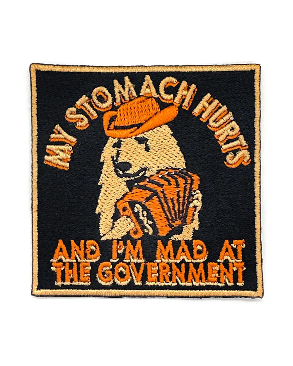 My Stomach Hurts Dog Patch