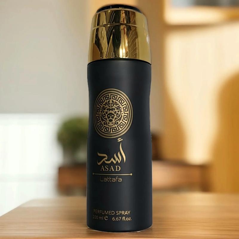 Lattafa Asad Perfumed Deodorant Body Spray for Men 6.67 oz – A Bold & Captivating Scent for Body Care Lattafa Asad Perfumed Deodorant Body Spray for Men 6.67 oz – A Bold & Captivating Scent for Body Care