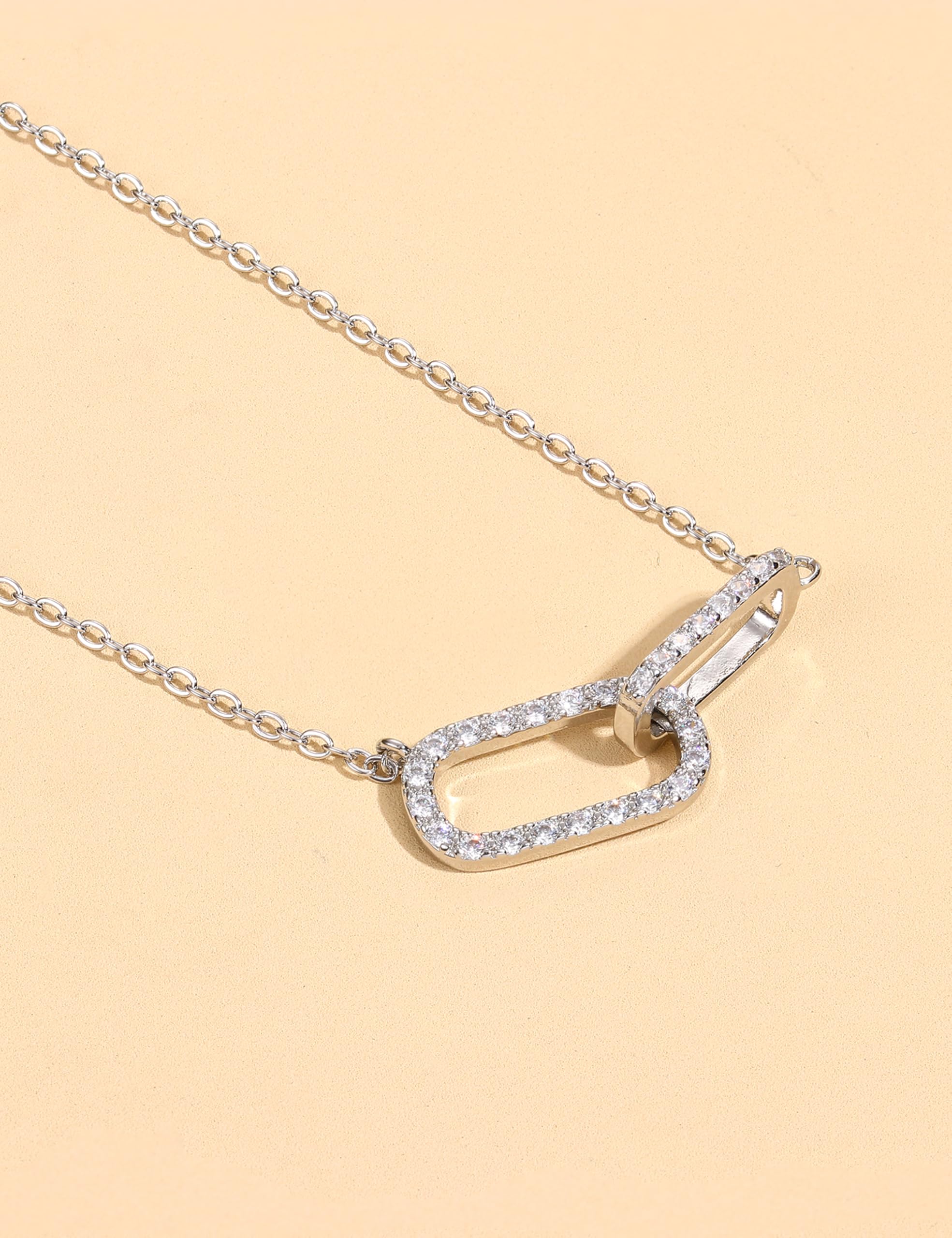 ORAZIO Layered Gold Necklaces for Women Non Tarnish, Dainty 14K Gold Plated Cubic Zircon Necklace Stack Layering Chain Necklace Stackable Cute CZ Pendant Choker Necklace for Women ORAZIO Layered Gold Necklaces for Women Non Tarnish, Dainty 14K Gold Plated Cubic Zircon Necklace Stack Layering Chain Necklace Stackable Cute CZ Pendant Choker Necklace for Women