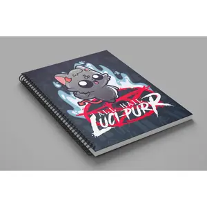Notebook - All Hail Luci-purr