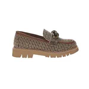 Corkys Womens Not Literally Lug Sole Loafers Casual - Brown