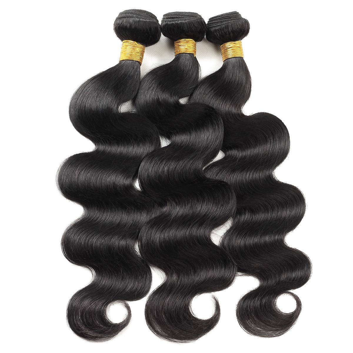 Human Hair Bundles Body Wave 3 Bundles Human Hair 1/3/4Pcs Unprocessed Brazilian Virgin Hair Bundles Quick Weave Hair Extension