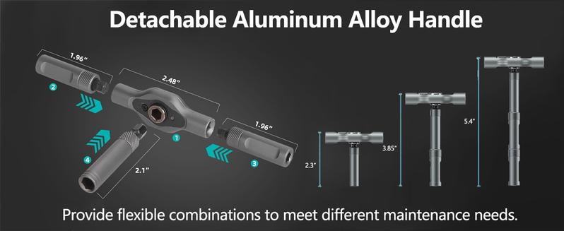 SEESE Ratchet Magetic Screwdriver Set: S2 Steel Precision Screwdriver Set - Removable Self Assembly Screwdriver Kit for Furniture Assembly and Repair - Gift for DIYer，Excellent Gift for New Year