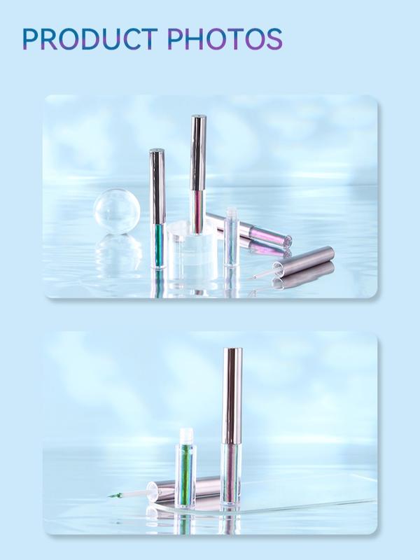 Multi-Chrome Glitter Liquid Eyeliner Pen — 6 Color-Shifting Shades (Fine Point Brush Tip, Richly Pigmented No-Prime Formula, Smooth Non-Drying Texture for Party/Everyday Bold Eye Looks)  #ColorShiftingGlitterEyeliner #FineTipEyelinerPen