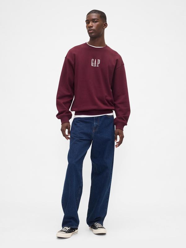Gap Men's Heavyweight Oversized Logo Sweatshirt  - Gender Neutral
