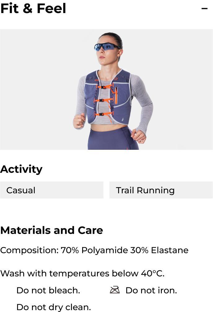 Fanka SpeedTrek Vest - Women's Running and Hiking Vest, Multi-pocket, Durable, Quick-drying