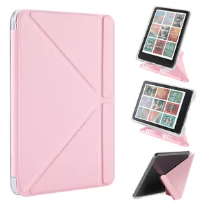 Detachable 2-in-1 Stand Case for 7'' Kindle Paperwhite 12th Gen 2024 and Kindle Colorsoft Signature Edition, Slide to Separate, Slim PU Leather Case with Auto Wake/Sleep