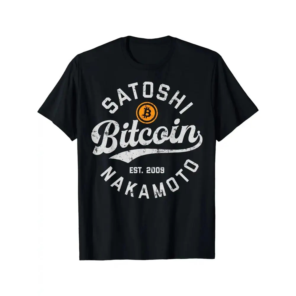 Satoshi Nakamoto Bitcoin' T-Shirt – Vintage Crypto Graphic Tee