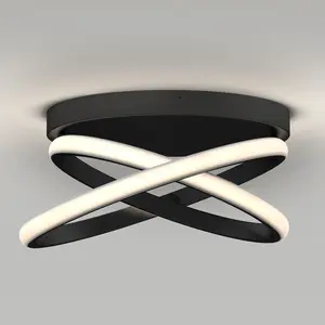 Orbia modern LED flush mount light 3 CCT