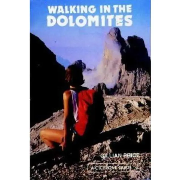 USED-Walking in the Dolomites (Cicerone Guides) by gillian-price (Paperback)