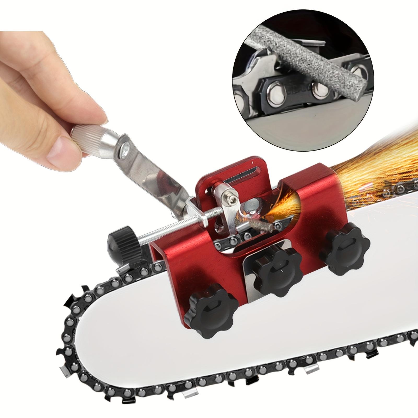 Portable Chain Saw Blade Sharpener, 1 Set Manual Chainsaw Blade Sharpener, Chain Saw Accessories for Home & Garden, Power Tool Accessories, Heavy-Duty