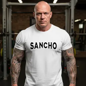Sancho text graphic T-Shirt | Name statement tee