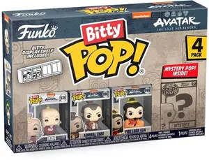 FUNKO BITTY POP!: Avatar: The Last Airbender - Iroh 4PK  [Collectible Figurine/Statue/Bust] Vinyl figurine/statue