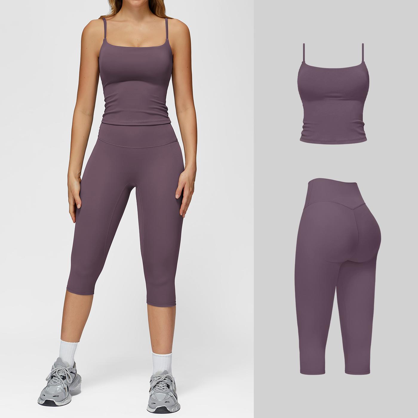 MFVIM Women's Sports Suit, Comfortable and Stylish Activewear Set for Workouts, Perfect for Yoga and Gym Sessions SpringStatements