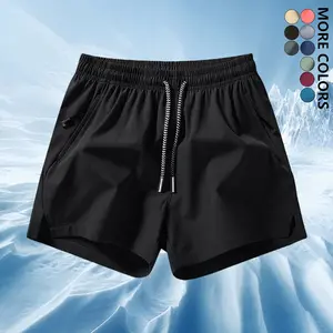 Men’s casual athletic shorts—soft summer sports pants with a drawstring waist, available in multiple colors. Suitable for running, fitness, training, casual outings, and beach vacations; an ideal choice for summer and great as a gift. wear gym short