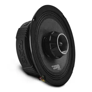 DS18 PRO-ZT6SL 6.5” Slim Coaxial Mid-Range Loudspeaker with Water-Resistant Cone Built-in Bullet Tweeter | 200W RMS 4-Ohm