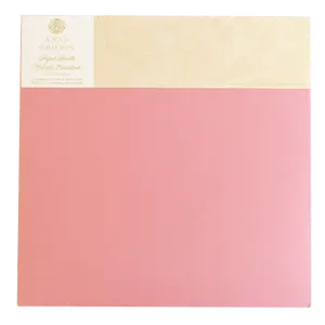 Anna Griffin Perfect Palette Metallic 12x12 Cardstock - 54 Sheets Pastel Colors for Die Cutting & Embossing - Ideal for Scrapbooking & Crafting Projects