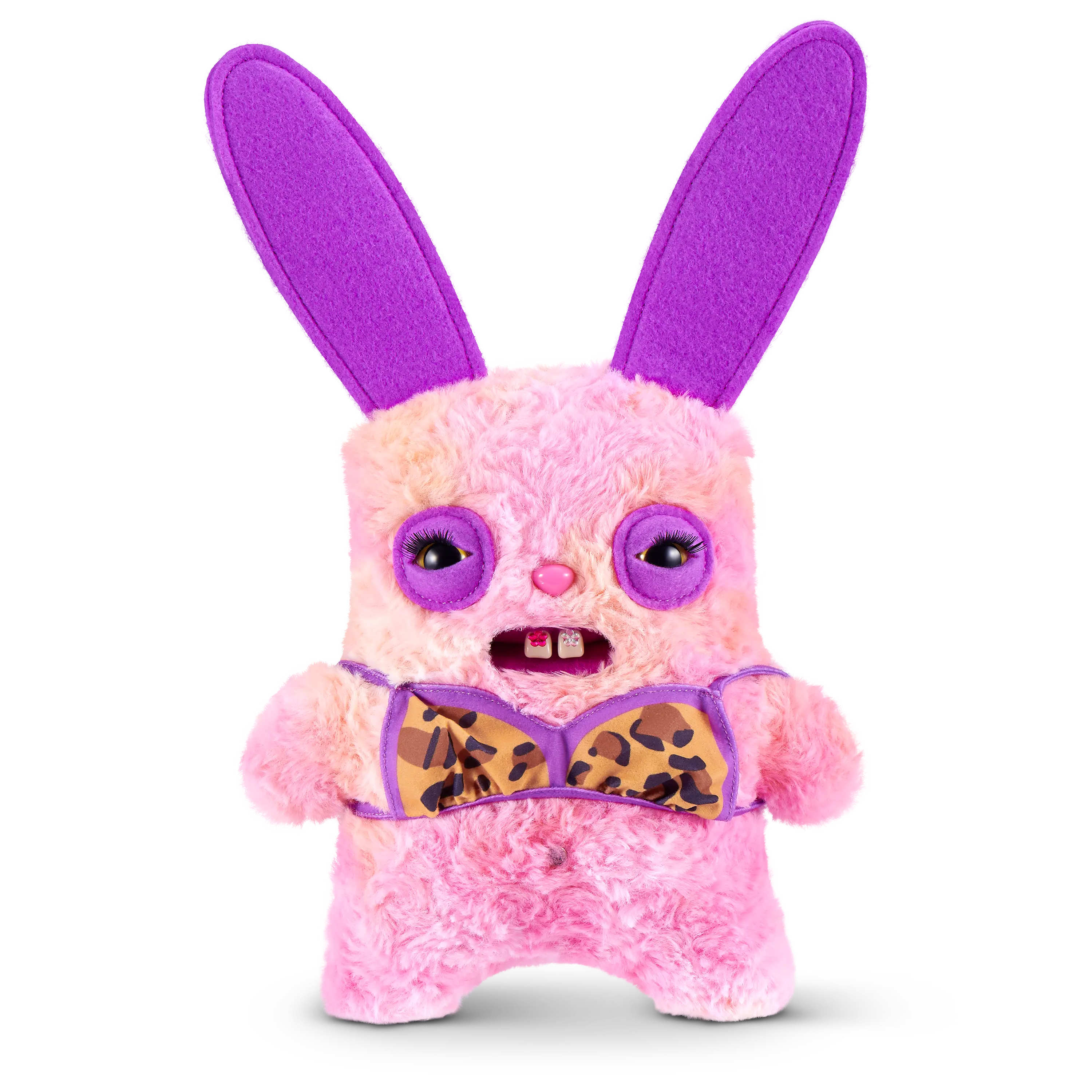 Fuggler Baddies Fuggs 9 Inch (Rabid Rabbit) by ZURU, Fugglers, Oddities Gifts, Plush Fabric