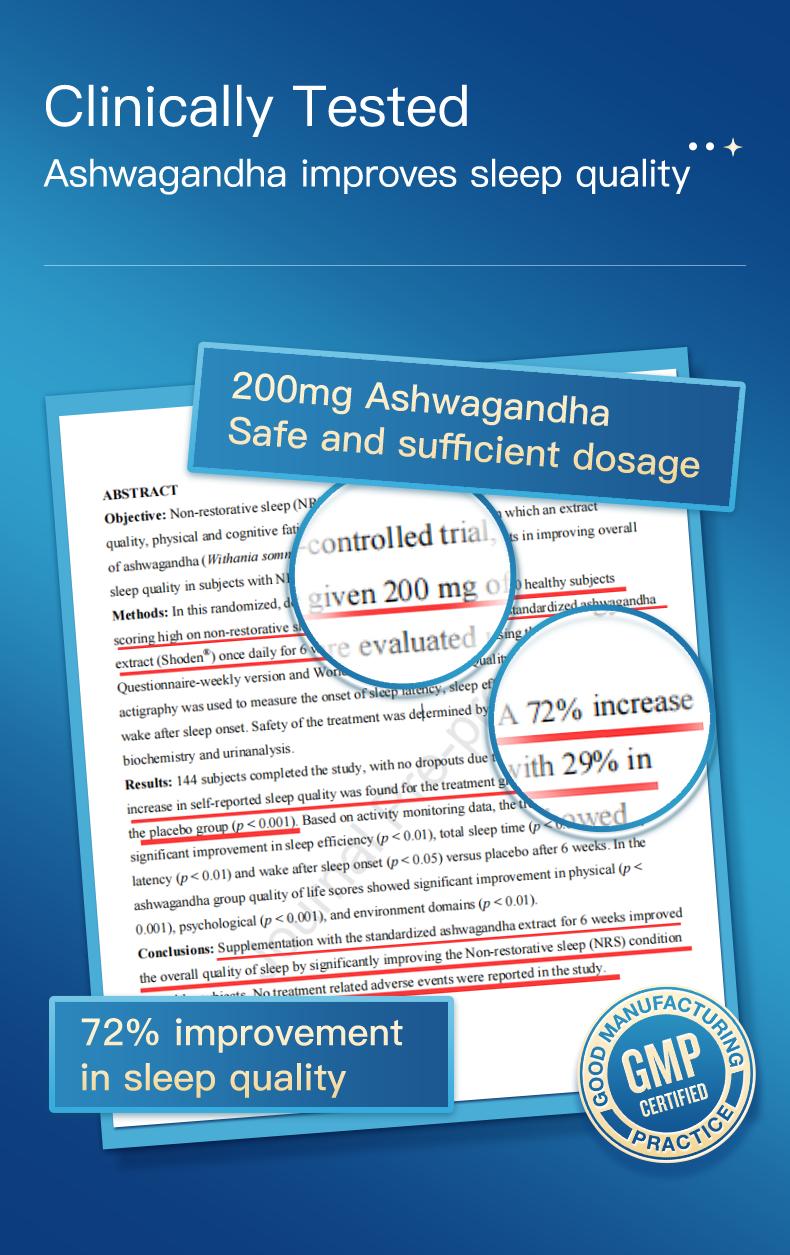 Goodhealth Magnesium Sleep Support - California Poppy & Passionflower & Ashwagandha - Triple Magnesium Complex - Herbal Formula for Stress Relief & Deep Sleep - Energy & Overall Fitness Healthcare - Vitamins -GMP, NZ Made - 30 Capsules - Supplement Edible