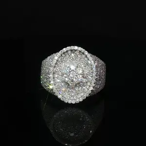 Mosaic Setting Cocktail Ring