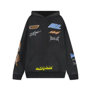 RL Super Moto World Tour Black Hoodie