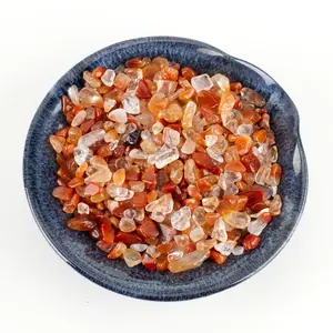 Cherry Tree Collection | Polished Gemstone Chips | 1/2 Pound (Carnelian)