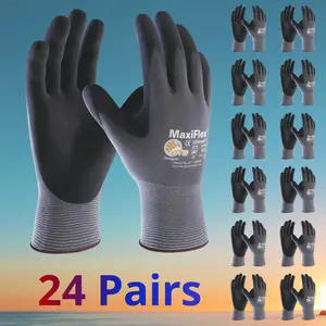24 pairs Maxiflex Foam Nitrile Palm Coated Gloves Add to cart Buy now