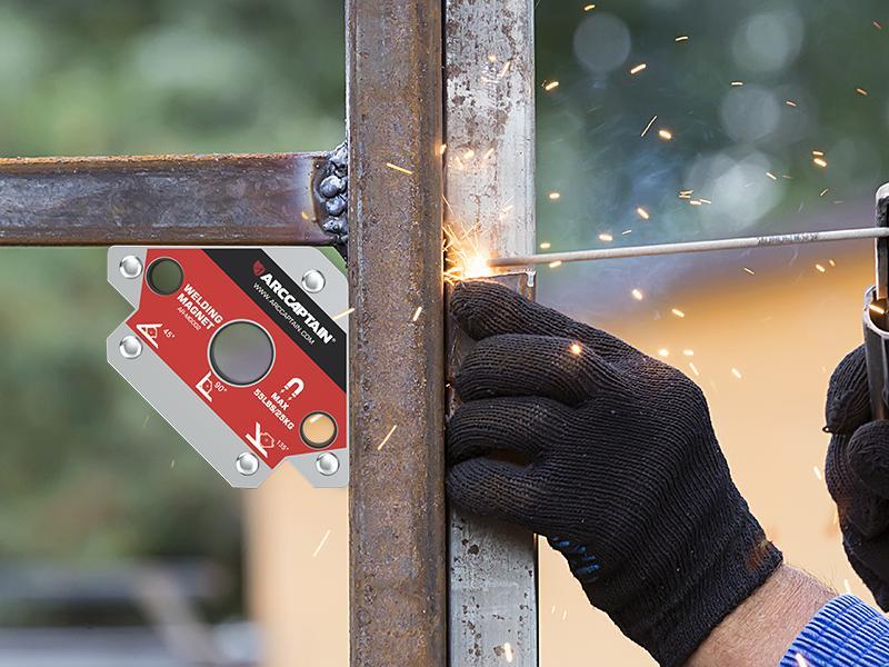 ARCCAPTAIN Welding Magnets 25LB & 55LB & 75LB Welding Magnet Set, Magnetic Welding Holder, Holding Power Welding Accessories