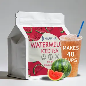 Watermelon Oolong Tea Bags, 40 Pack | No Additives | Fruit Iced Tea, Refreshing & Light