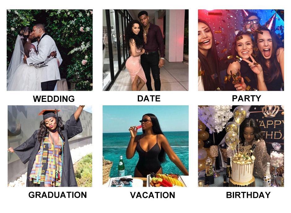 Bling Hair Chocolate Brown Wigs Body Wave 13x4 13x6 HD Transparent Lace Front Human Hair Wig For Women 4x4 Lace Closure Brazilian Remy Human Wig Pre plucked Natural Hairline 30 Inch 180% Density TikTokShopHolidayHaul