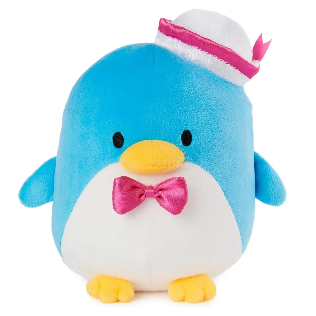 GUND Sanrio Tuxedo Sam 6-in Durable Soft Stuffed Doll, Cute Stuffed Animal, Unisex Kids Plush Toy, Collectibles with Kawaii Aesthetic, Durable Soft Fluffy, 6 Inches