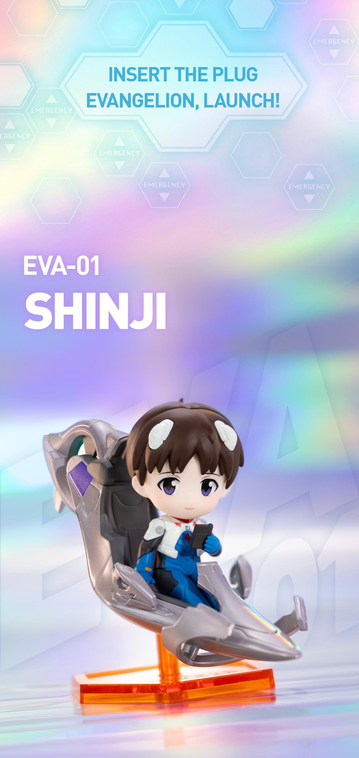 POP MART Evangelion Pilot Series Figures