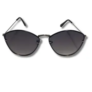 The Kandy Women's Round Mirrored Sunglasses with Metal Frame x Available in Five Colors
