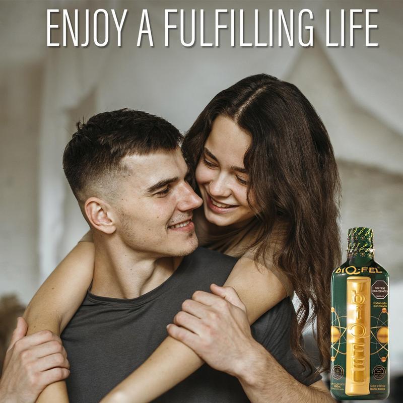 BIQ-FEL Natural Energy Booster 500ml – Chontaduro, Borojo & Guarana Blend – Daily Liquid Supplement for Focus, Energy & Vitality