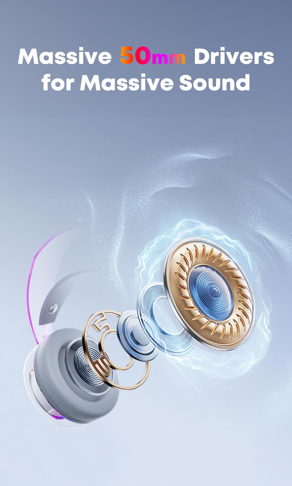 [New Year Picks] TAGRY TRONICX Upgraded G3/G5 Wired PC Gaming Headset with 50mm Driver, ENC Microphone, USB-A Headset with 7.1 Surround Sound, Control Box for PC/PS5 Console/Switch Dock Mode  (Not Compatible with Xbox)