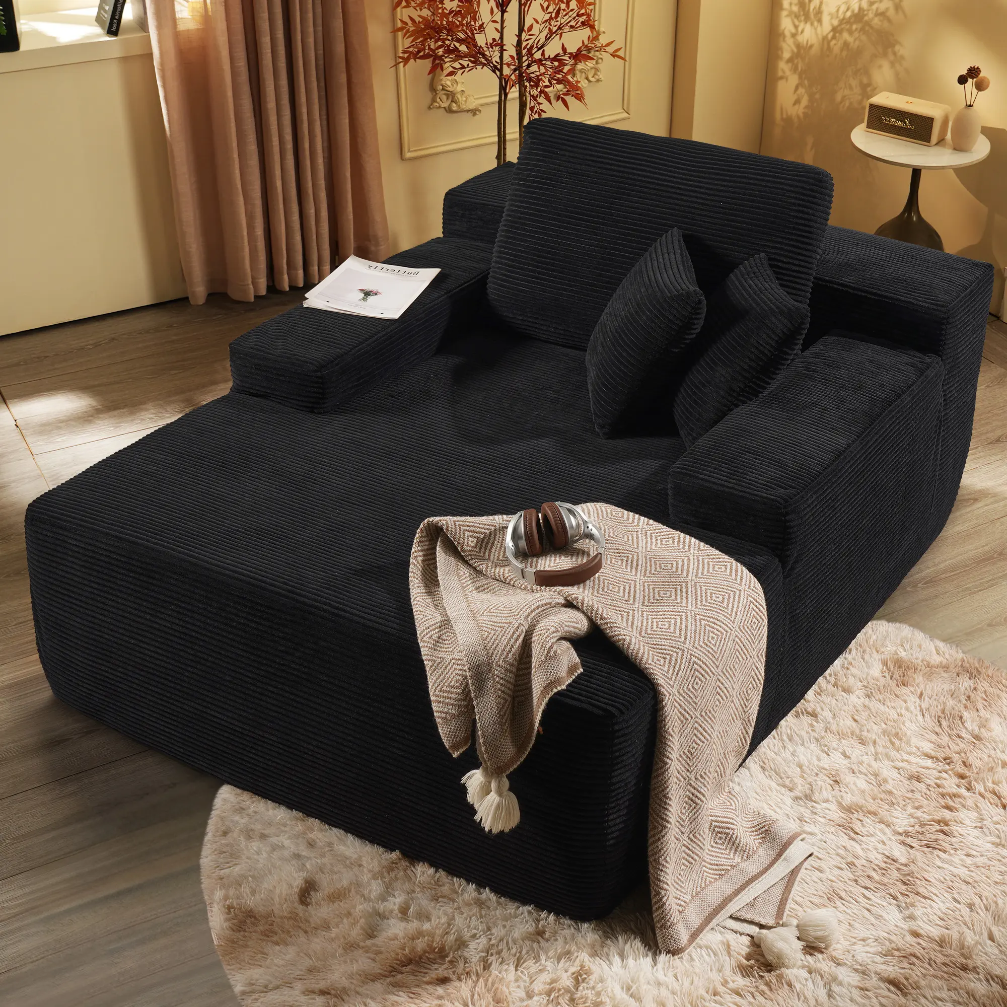 Black Corduroy Basic model