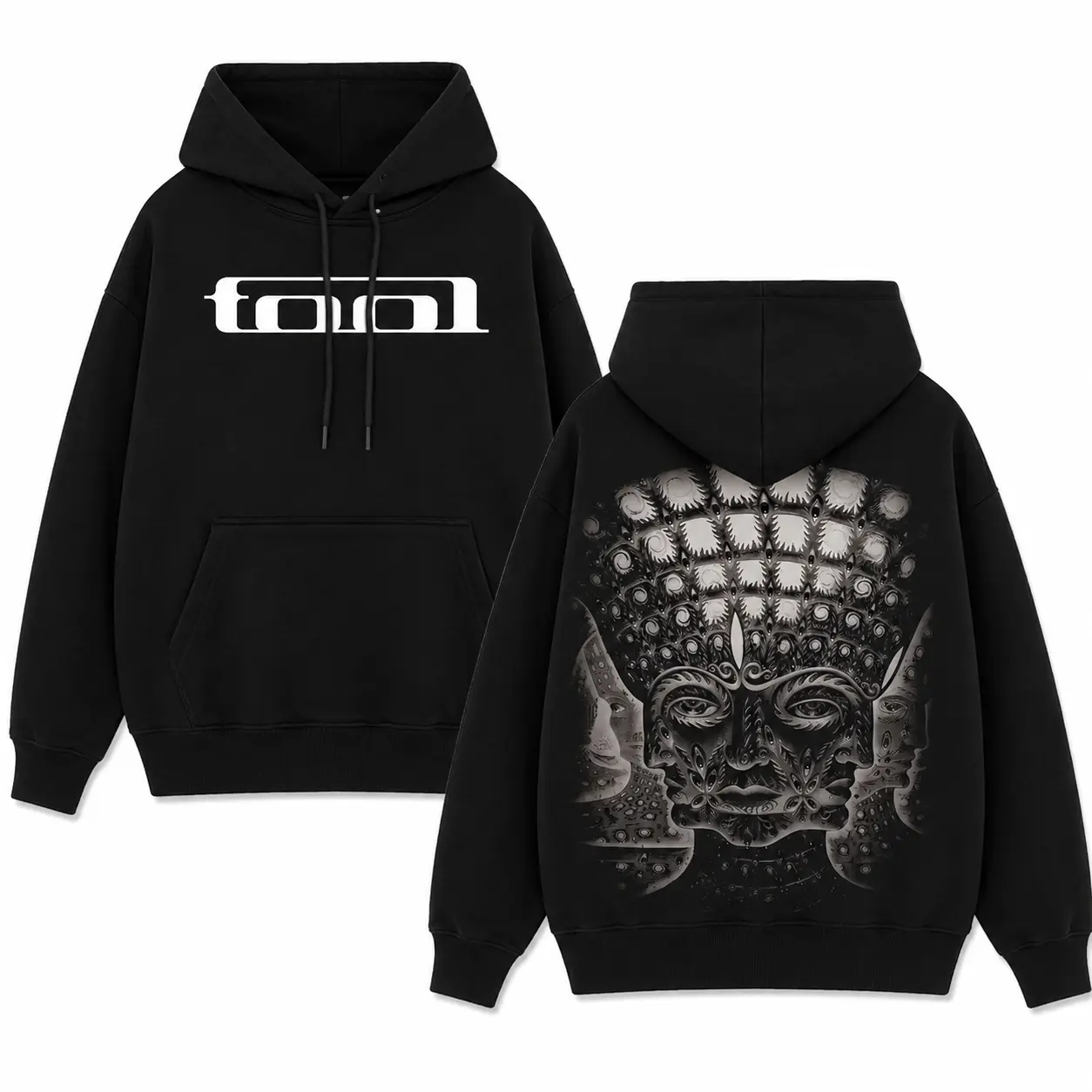 Tool ‘10000 Days’ Hoodie, Tool Band 2026 Tour Merch, Progressive Metal Rock Band Cotton Shirt, Dark-Aesthetic Merch for Rock Fans