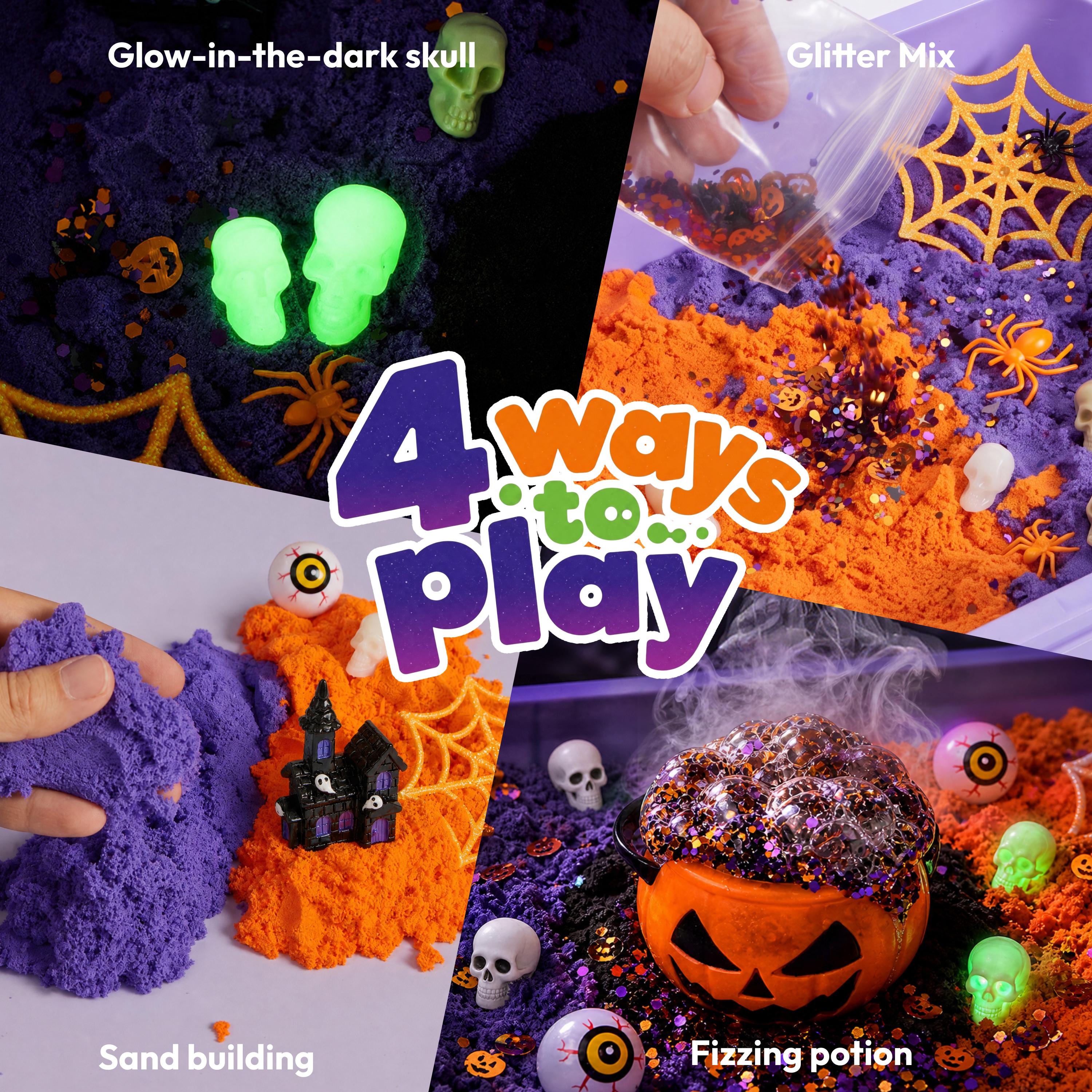 Moldable sensory sand for preschool play