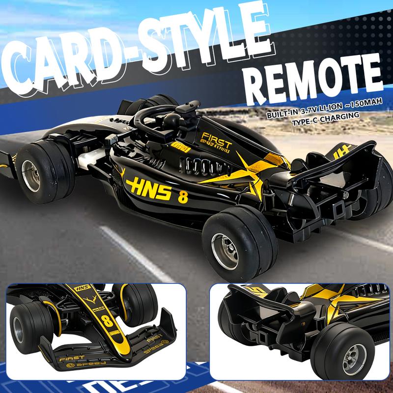 Minigear 1:64 RC Drift Car - 2.4G Type-C charging,RC Remote Control Car Multi-Speed Set,1:64 DIE-CAST Collectible Desktop Ornament,Great Christmas Birthday Gift for Boy & Man,Pocket Remote Control Car